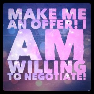 Hit the make me offer button